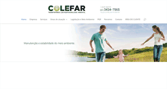 Desktop Screenshot of colefar.com.br